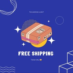 All orders will include free shipping!!! 🙌🏾🥳